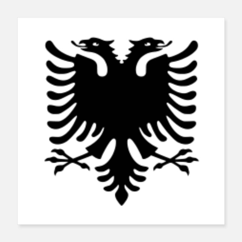 Shqiponja Poster 40 x 40 cm