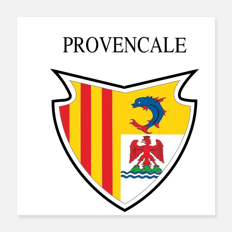 Provencale Poster 40 x 40 cm