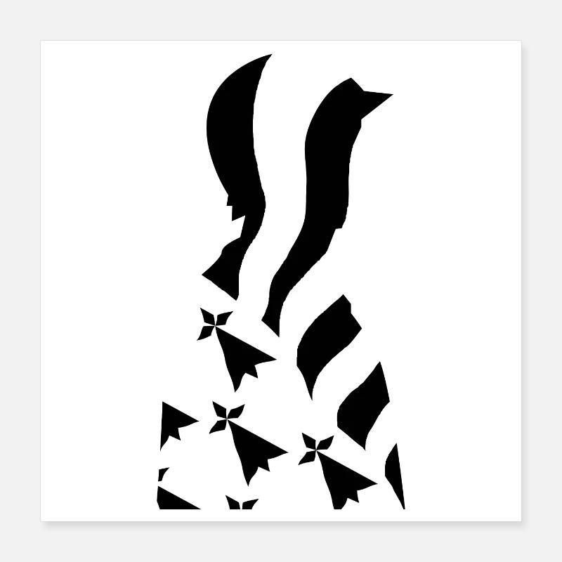 Patriote Breton Poster 40 x 40 cm