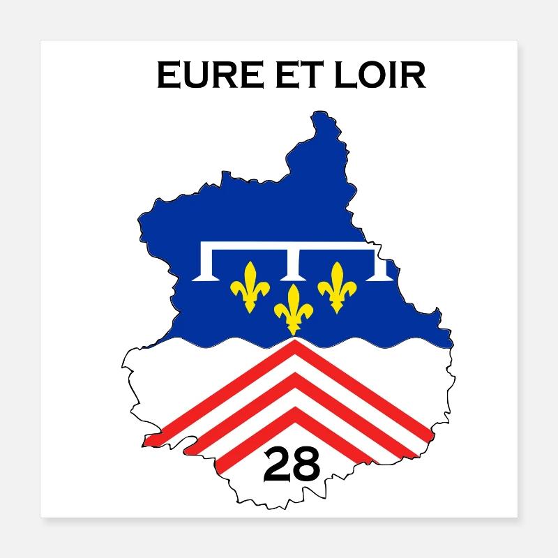 Eure und Lorbeeren Poster 40x40 cm