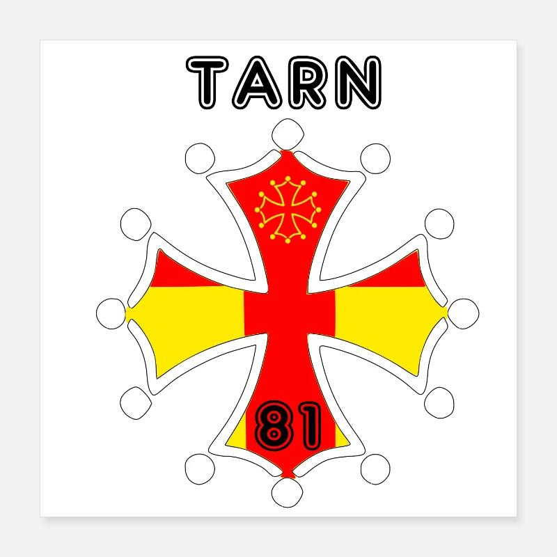 Tarn Poster 40x40 cm