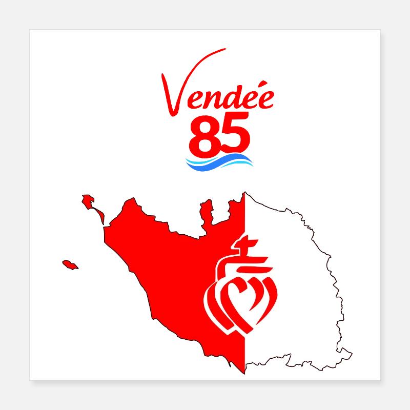 Vendée Poster 16" x 16" (40x40 cm)