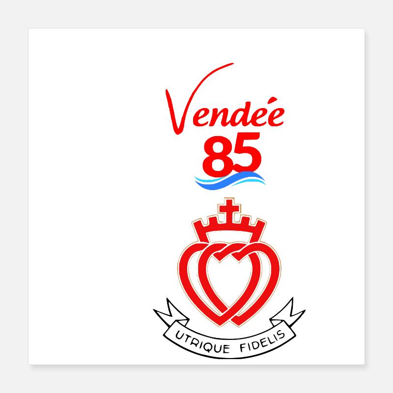 Vendée Poster 16" x 16" (40x40 cm)