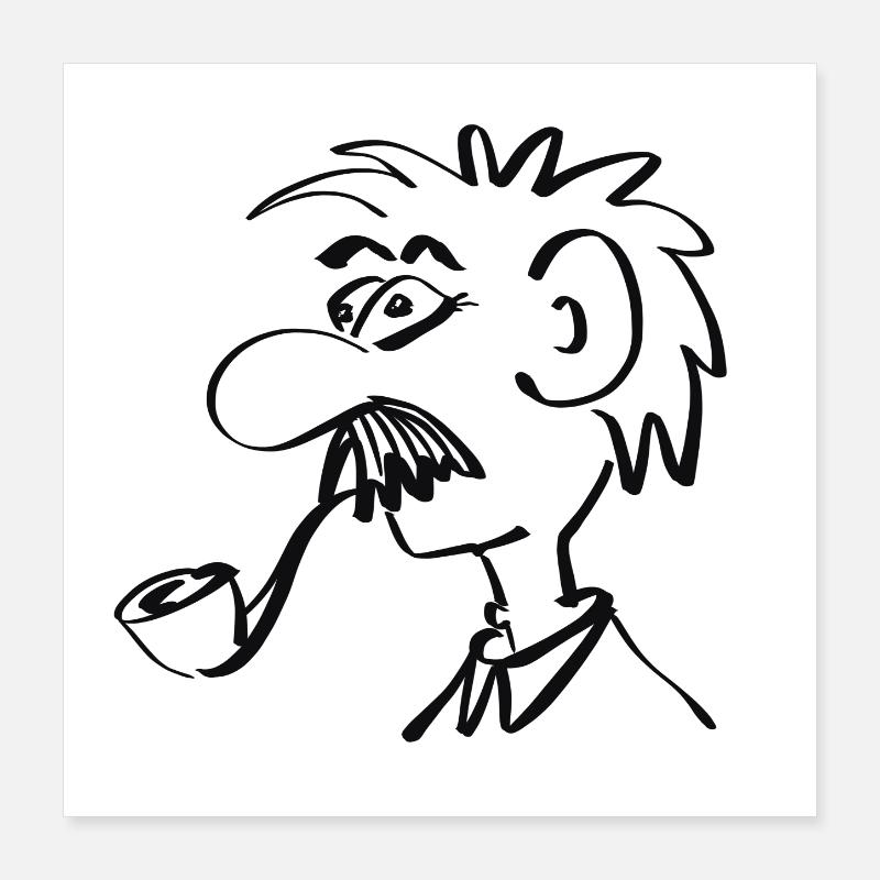 A stone Poster 16" x 16" (40x40 cm)