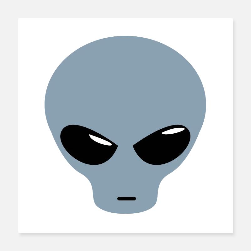 Design extraterrestre Poster 40 x 40 cm
