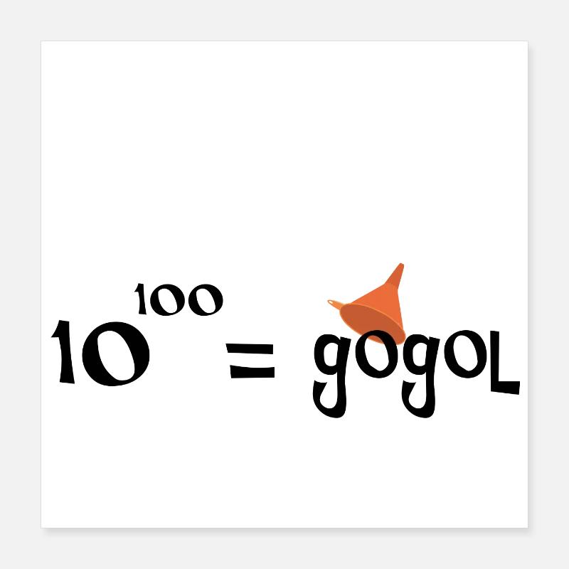 gogol Poster 40 x 40 cm