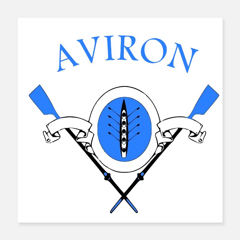 Aviron Poster 40 x 40 cm