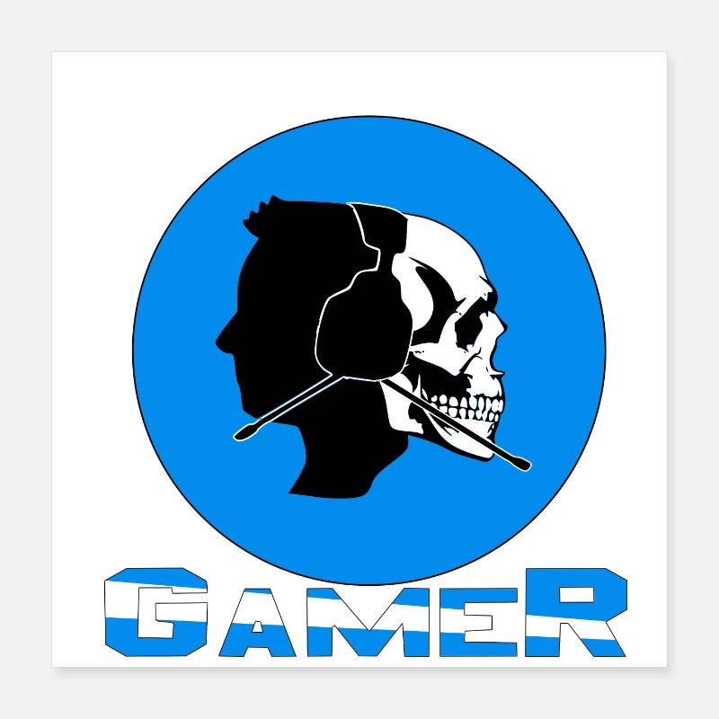 Spieler Poster 40x40 cm