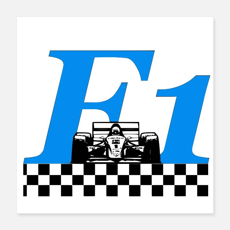 Grand Prix Poster 40x40 cm