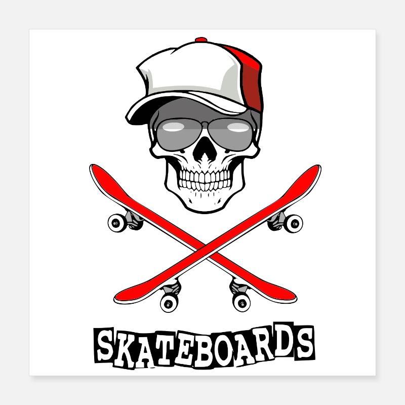 Decks Poster 40x40 cm