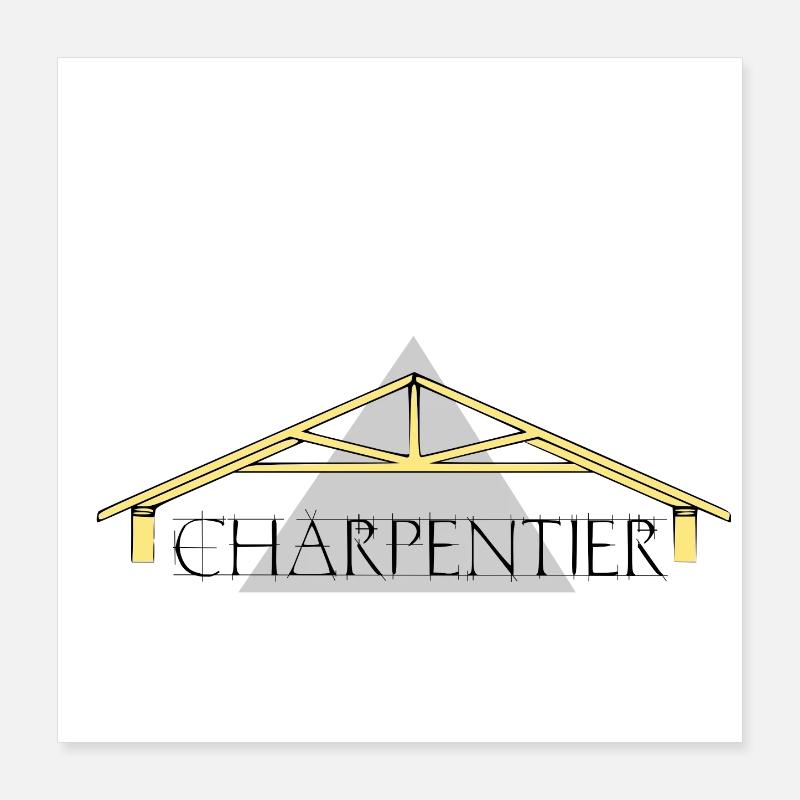 Zimmermann Poster 40x40 cm