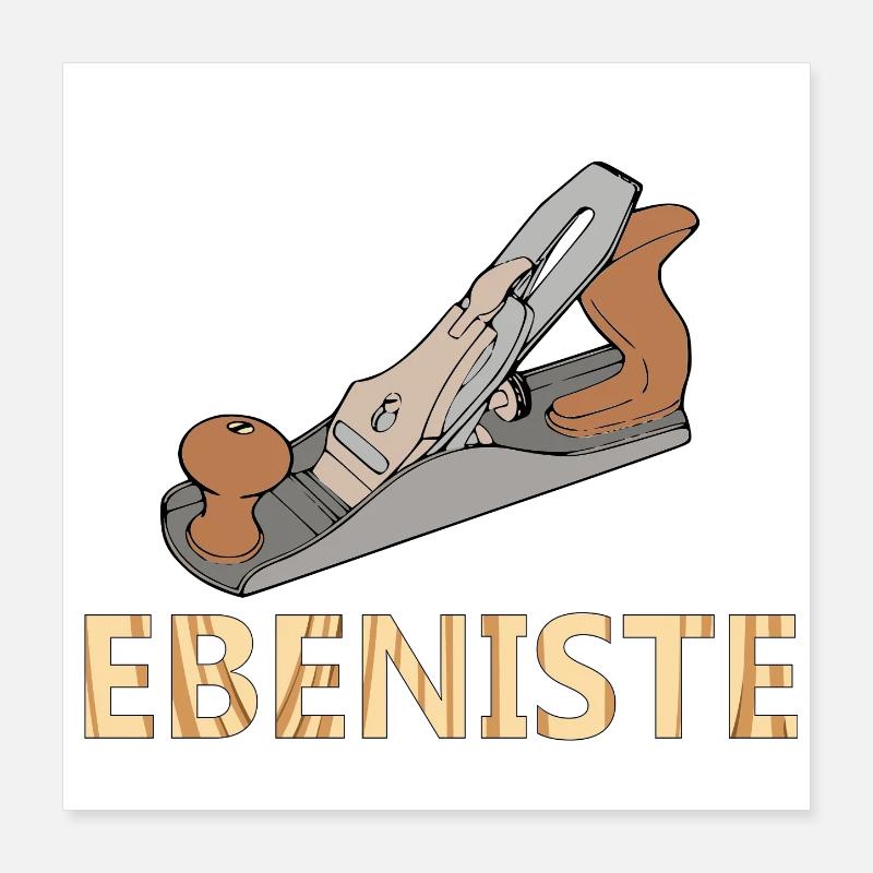 Ebeniste Poster 40 x 40 cm