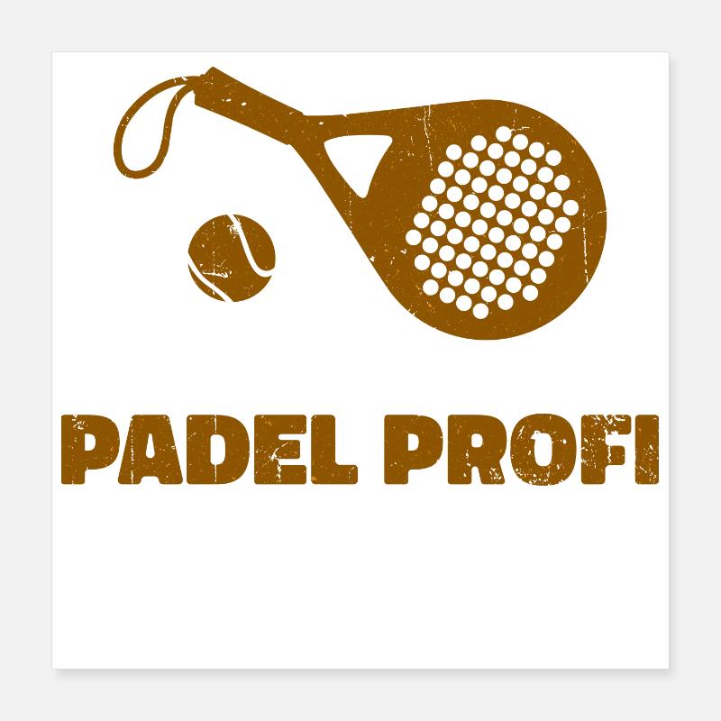 Freizeit Pedal Statement Spieler Trainer Schläger Poster 40x40 cm