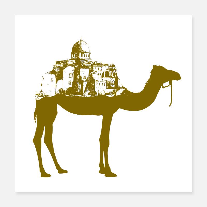 Jamal AL-Mahamel Poster 40 x 40 cm