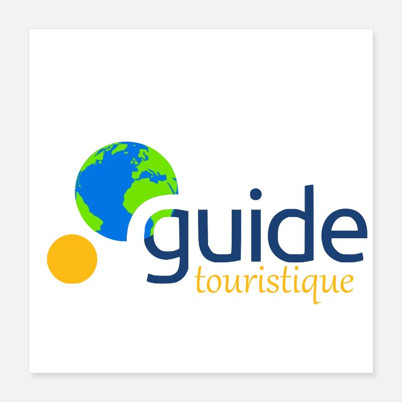 Tourist guide Poster 16" x 16" (40x40 cm)