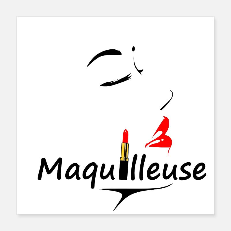 Make-up artist Poster 16" x 16" (40x40 cm)