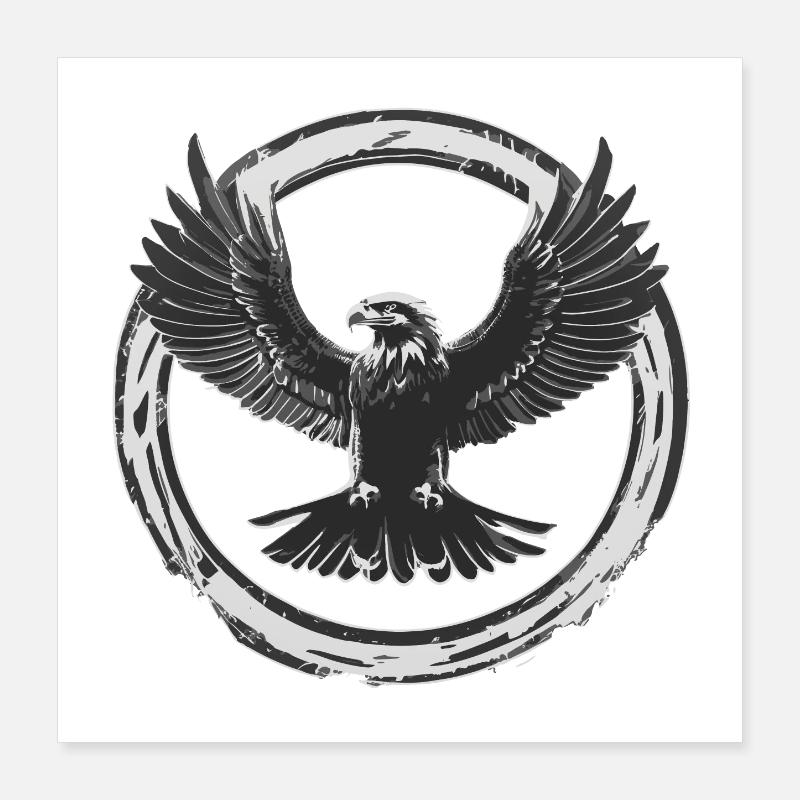 Strong eagle Poster 16" x 16" (40x40 cm)