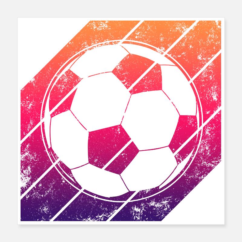 Soccer Poster 16" x 16" (40x40 cm)
