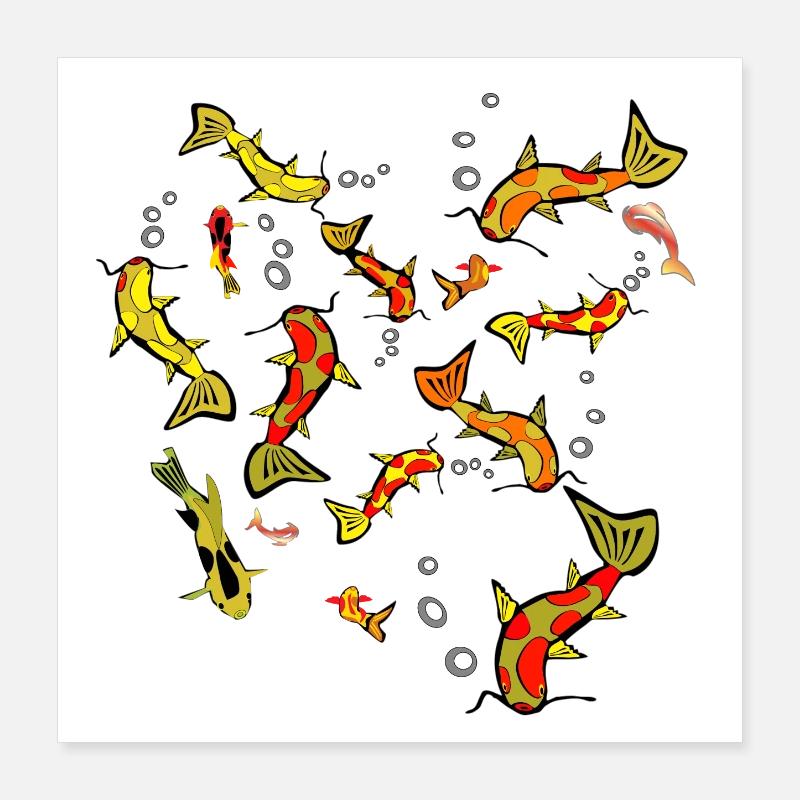 Banc Poster 40 x 40 cm