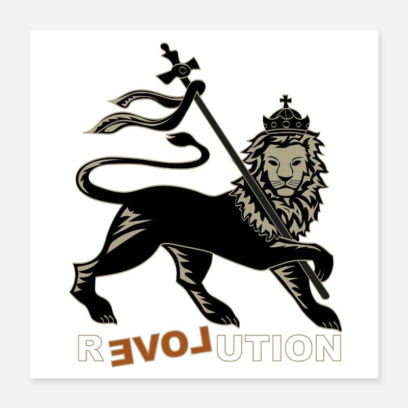 Reloveution Poster 16" x 16" (40x40 cm)