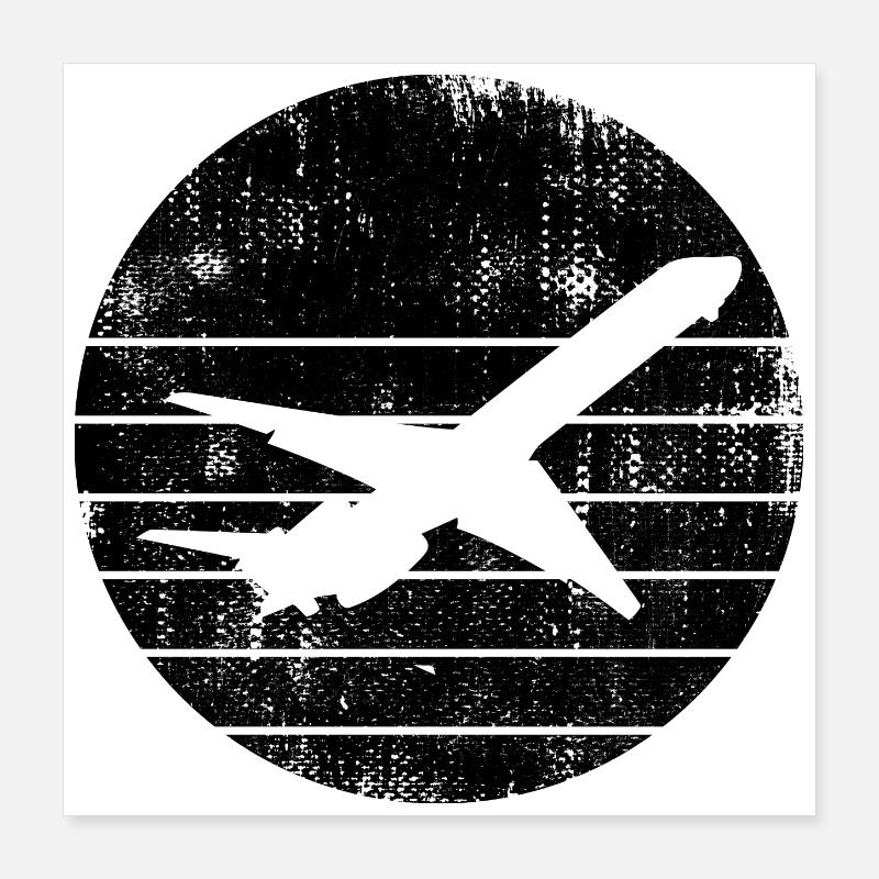 Airplanes Poster 16" x 16" (40x40 cm)