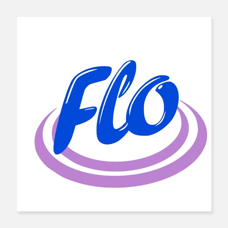 Flo Poster 40 x 40 cm