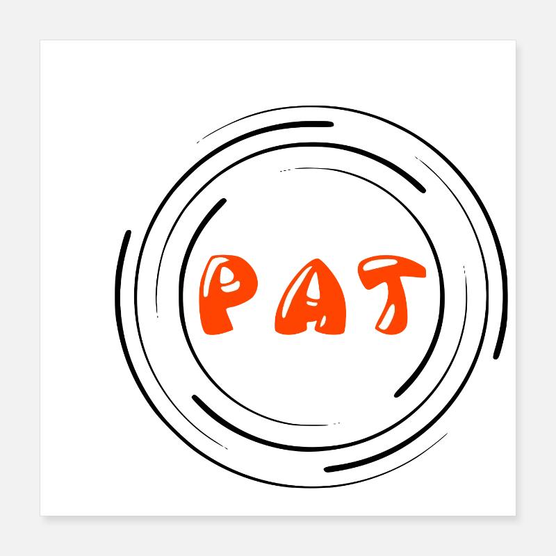 Patt Poster 40x40 cm