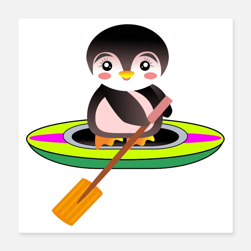 SUP - STAND-UP-PADDLING Poster 40x40 cm