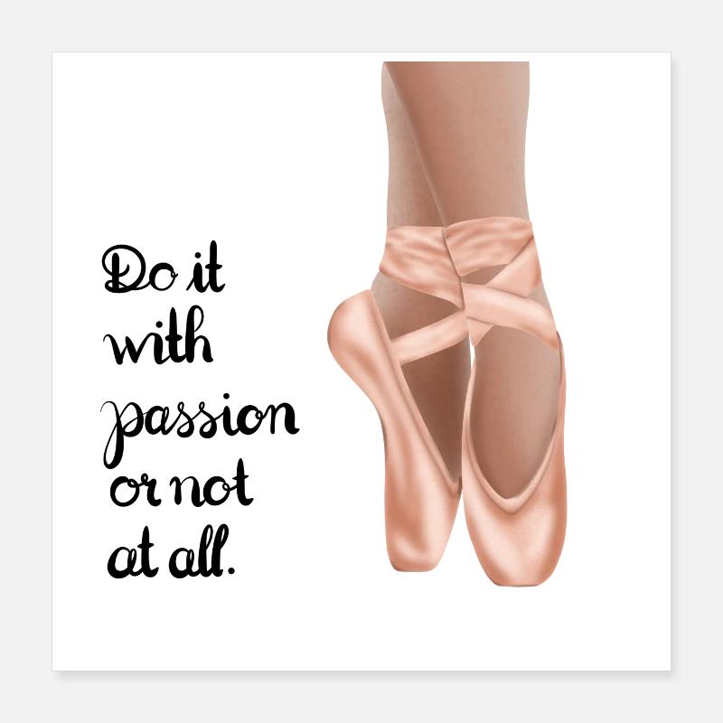 Passion Poster 40x40 cm