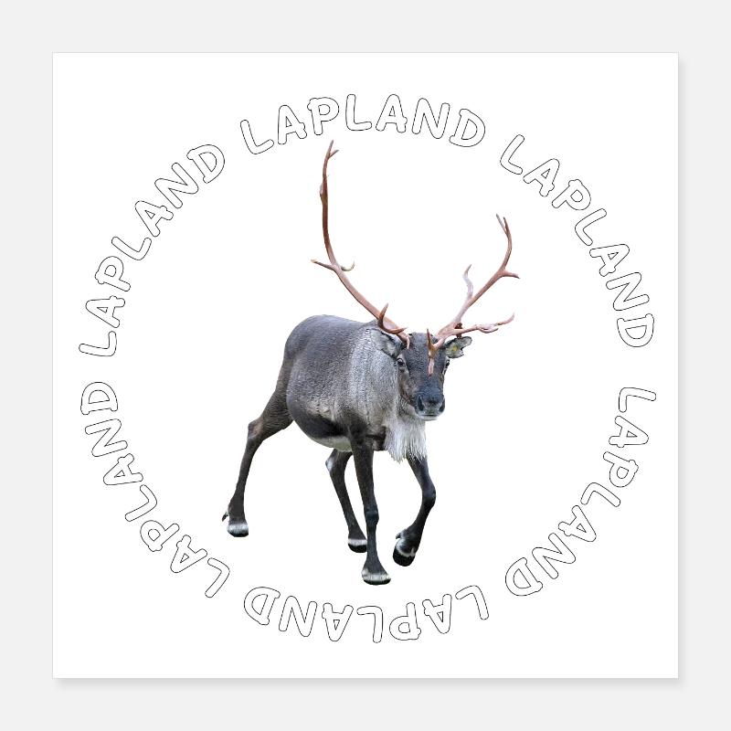 LAPLAND Poster 16" x 16" (40x40 cm)