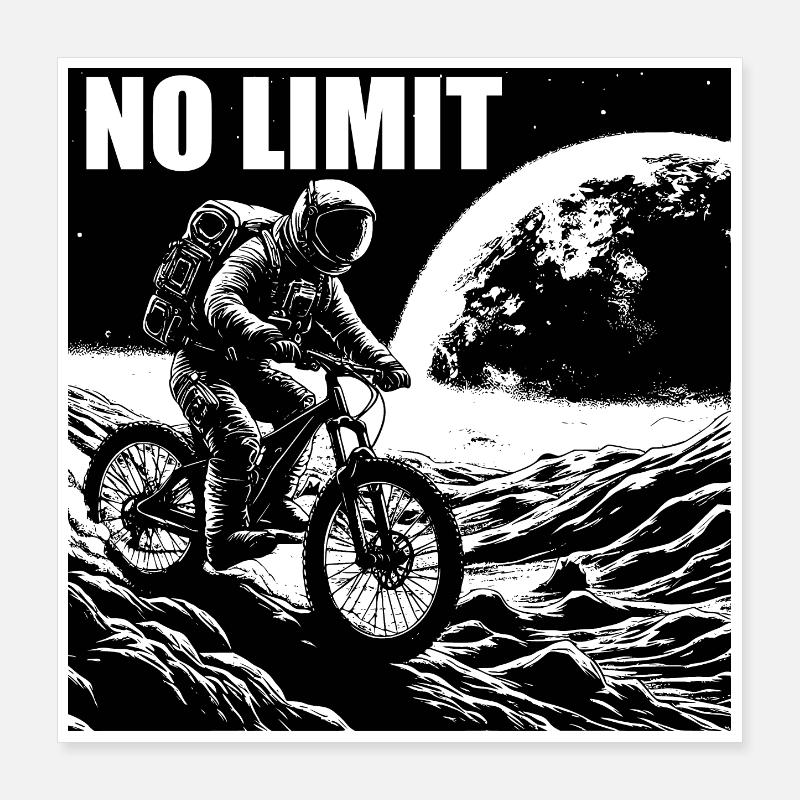 NO LIMIT Poster 16" x 16" (40x40 cm)