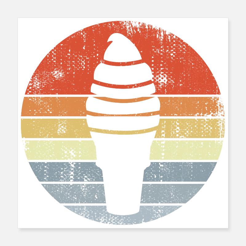 Hörnchen Poster 40x40 cm