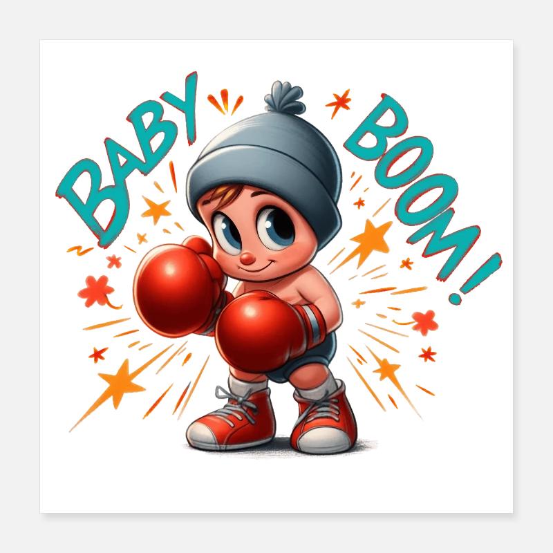 Baby Boom Poster 16" x 16" (40x40 cm)