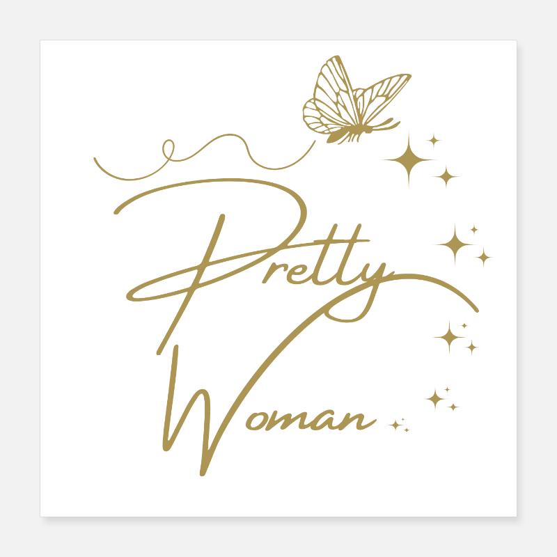 PRETTY WOMAN Poster 40 x 40 cm
