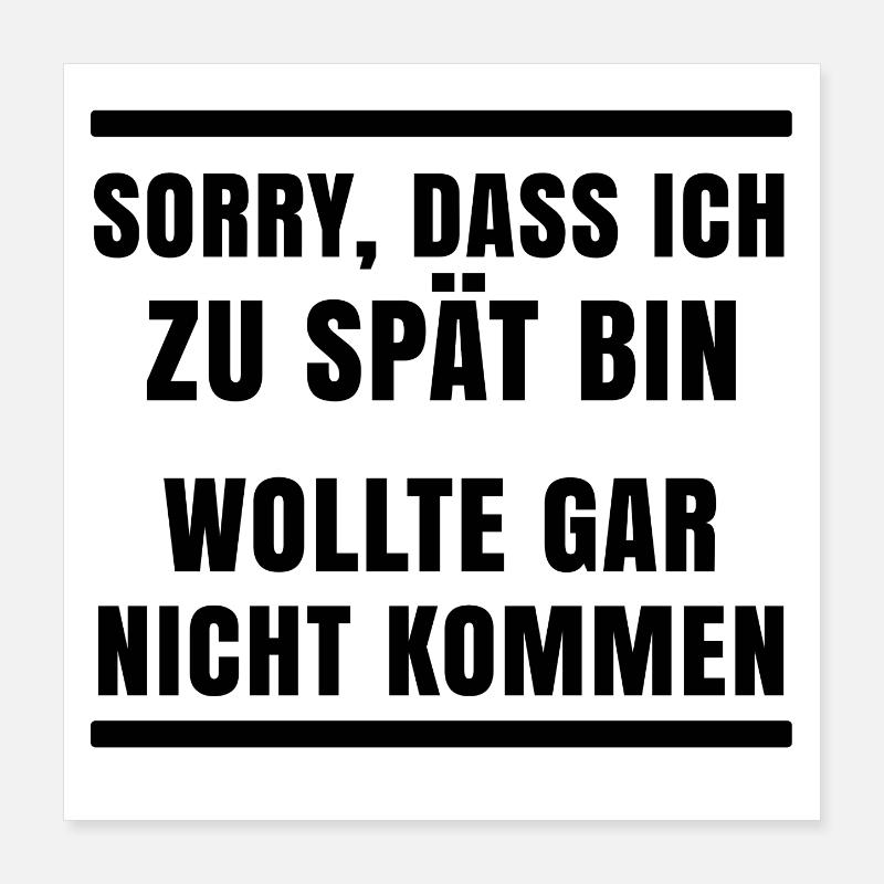 I don't care about the indifferent statement Poster 16" x 16" (40x40 cm)