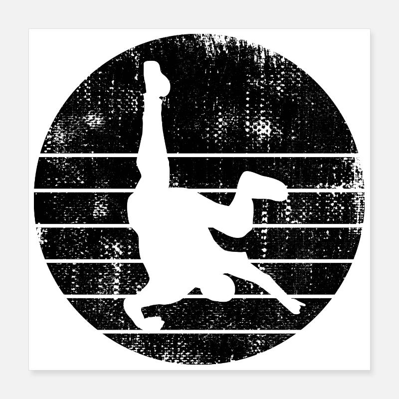 Breakdancer Poster 40x40 cm