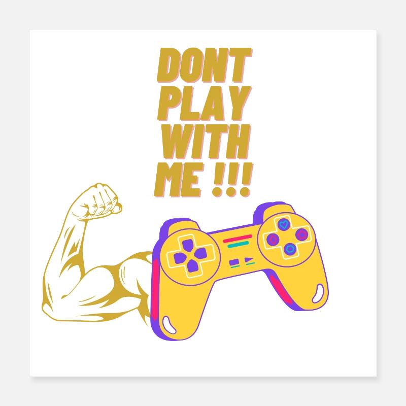 Jeu sur 2 Poster 40 x 40 cm