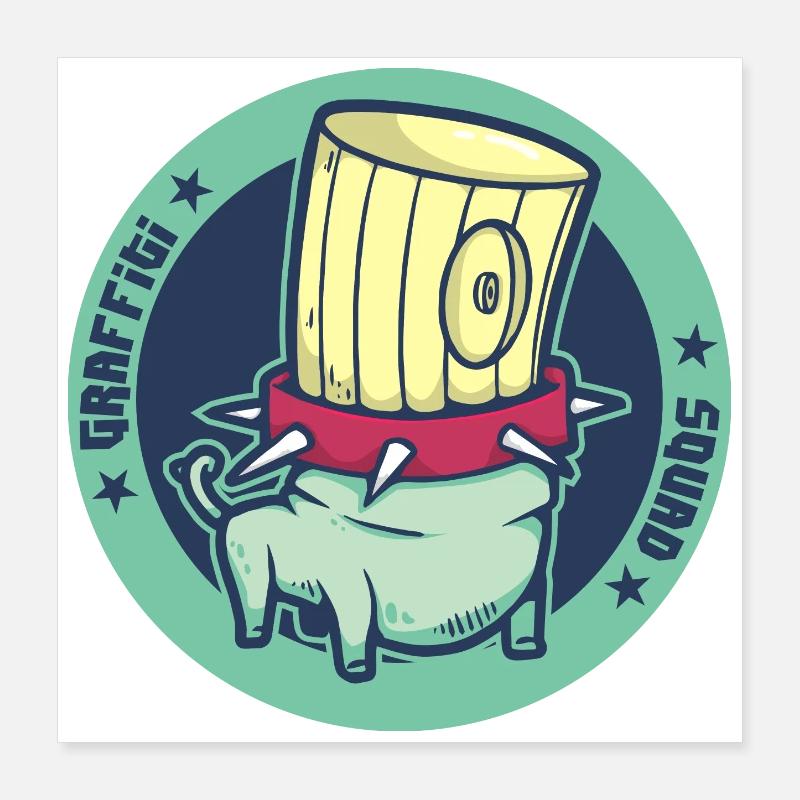 Graffiti Squad 11 Poster 16" x 16" (40x40 cm)