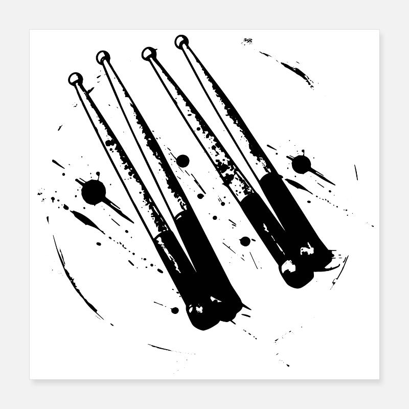 Pilons Poster 40 x 40 cm