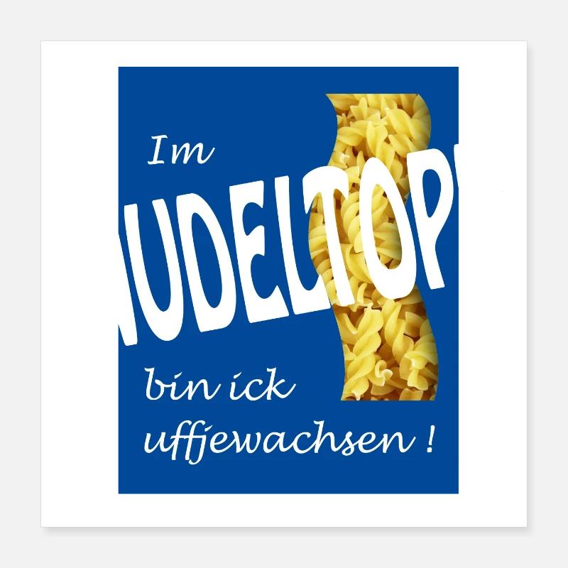 NOODLE TAP Poster 16" x 16" (40x40 cm)