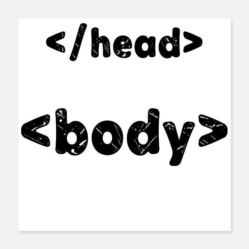 Code Developer Spruch Debug Programmierer Computer Poster 40x40 cm