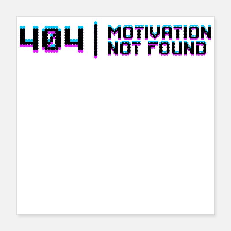 Correction de bugs Script Dev Développeur Computerfreak Poster 40 x 40 cm