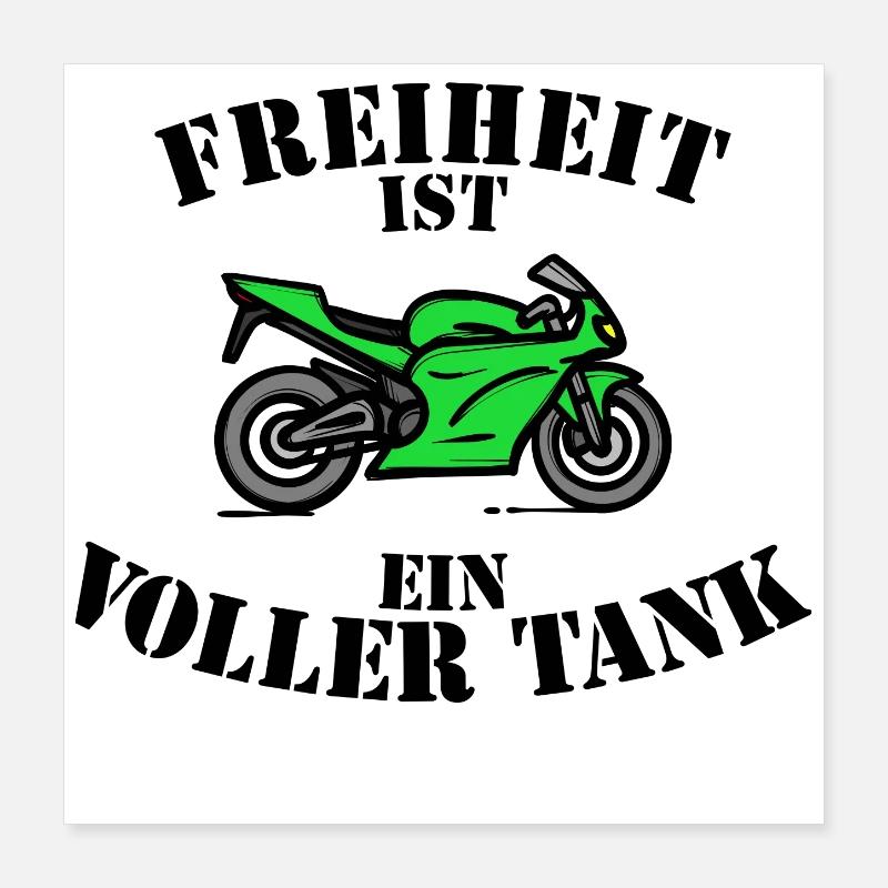 Déclaration de ravitaillement en carburant diesel Essence de station-service Poster 40 x 40 cm