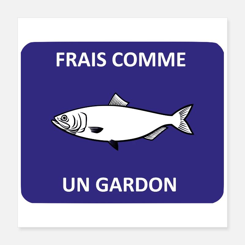 Fresh as a roach Poster 16" x 16" (40x40 cm)