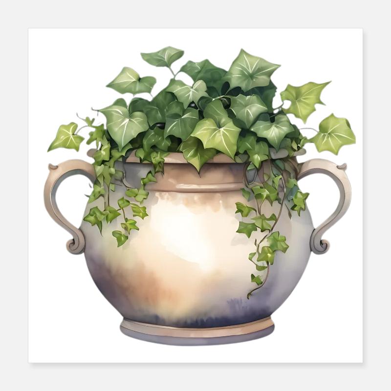 Ivy Poster 16" x 16" (40x40 cm)