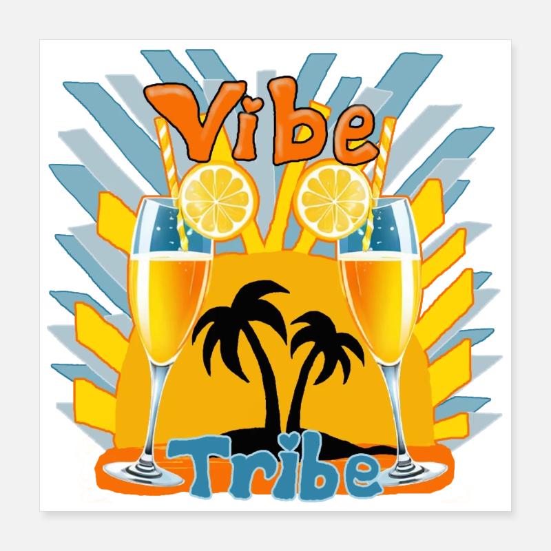 Party Time Poster 16" x 16" (40x40 cm)