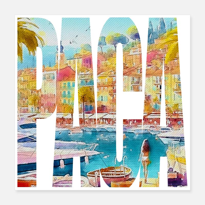 PAKA Poster 40x40 cm