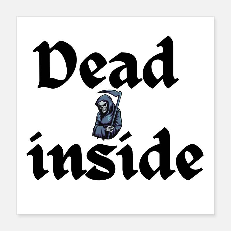 Skeleton Gift Poster 16" x 16" (40x40 cm)