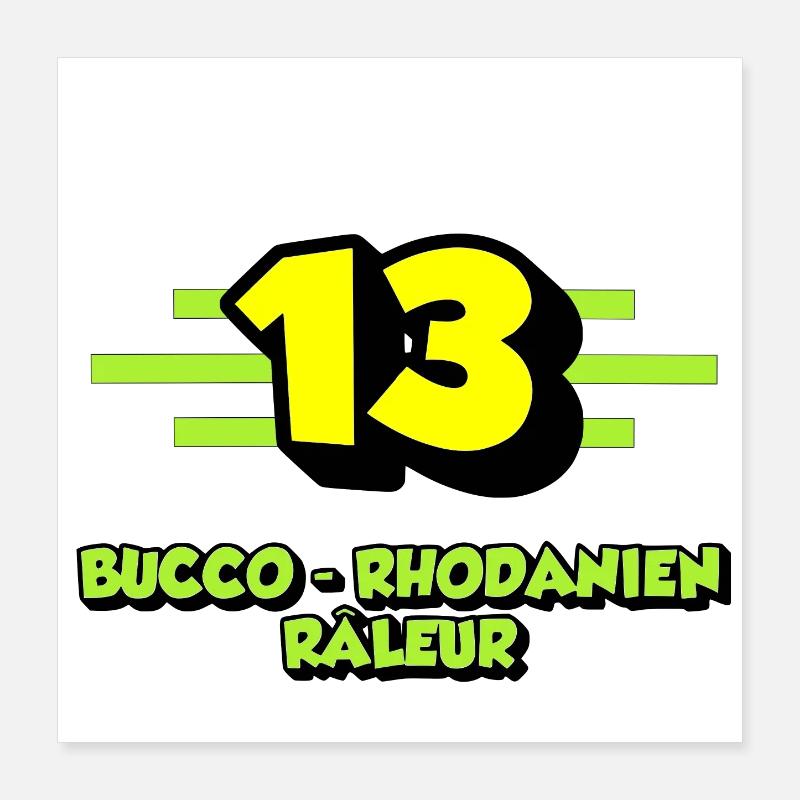 Beschwerde Bucco-Rhône Poster 40x40 cm