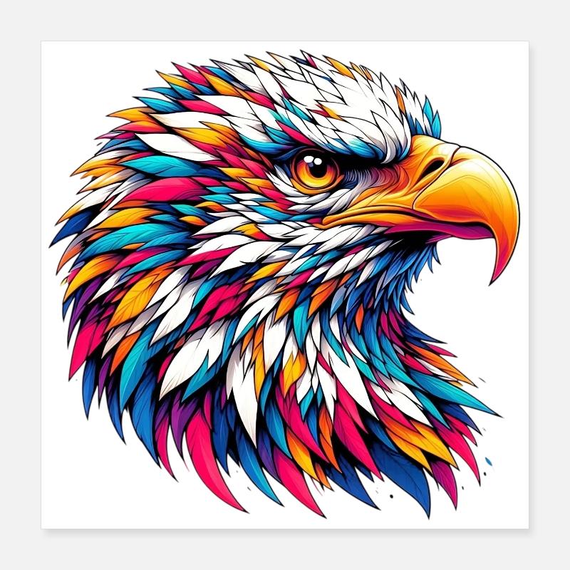 Aigle Poster 40 x 40 cm
